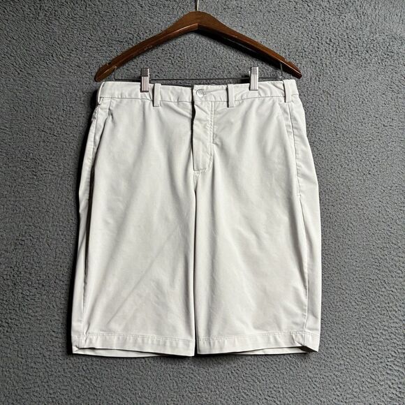 LULULEMON Men's Casual Chino Shorts Size 34 Pockets 11” Inseam LM7273S - Picture 1 of 14